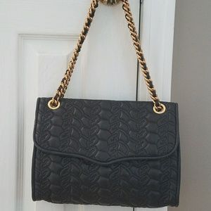 Rebecca Minkoff quilted  black bag